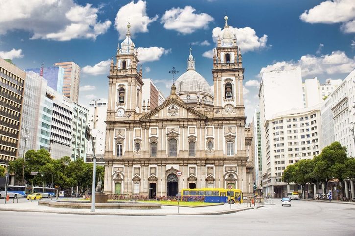 Rio de janeiro - Kostel v centru města 