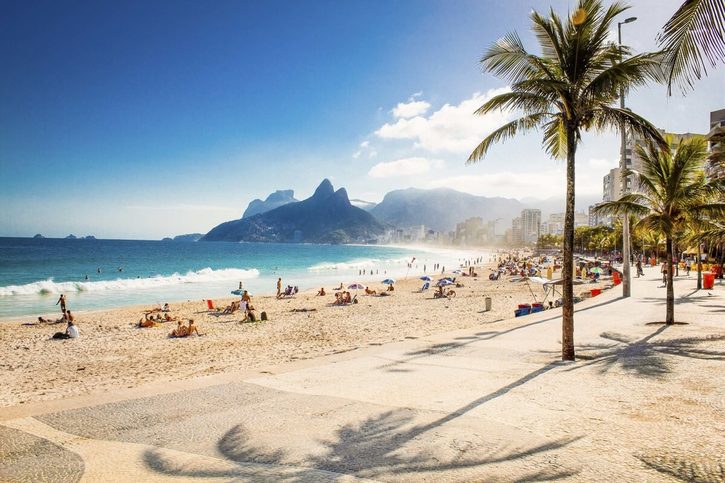Rio de janeiro - Pláž Ipanema