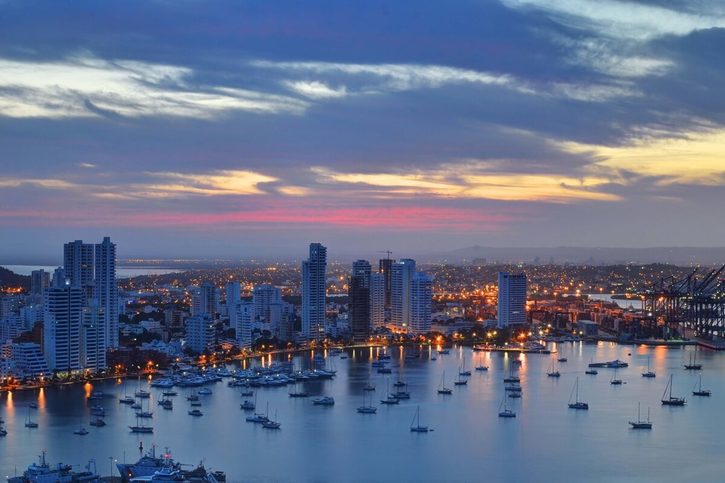 Cartagena de Indias - Podvečerní panorama