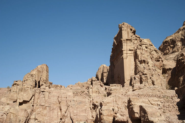 Aqaba - Skalní město Petra, Údolí a skalní útvary