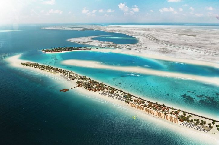 Sir Bani Yas - panorama