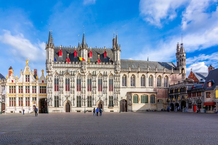 Zeebrugge - náměstí Burg