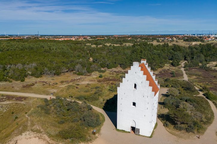 Skagen - Pohřbený kostel 