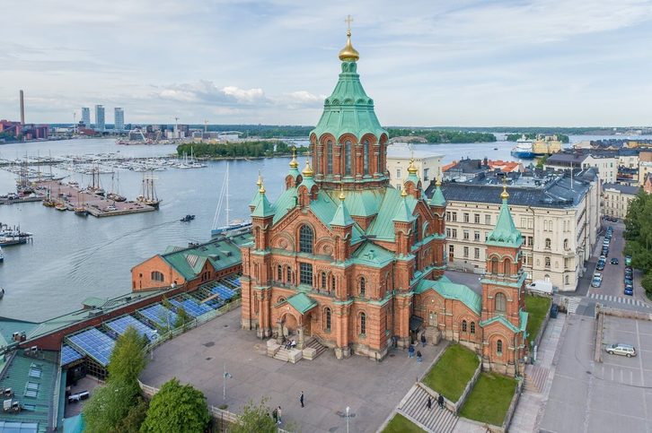 Helsinky - Katedrála Uspenski 