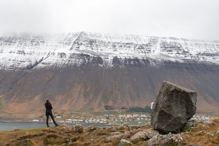 Isafjordur - stolové hory