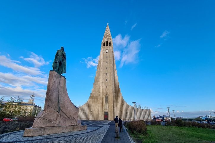 Reykjavík - Kostel Hallgrímskirkja