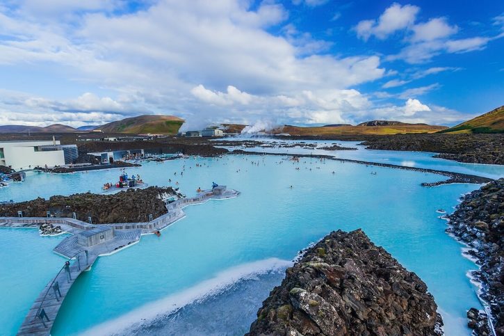 Reykjavík - Geotermální lázně Modrá laguna