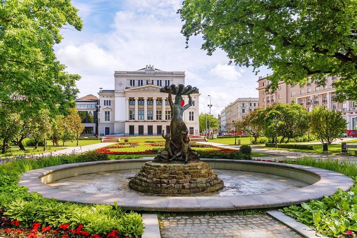 Riga - Národní opera v Rize
