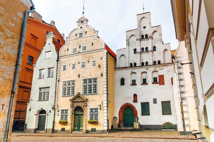 Riga - Domy Tři bratři v Rize 