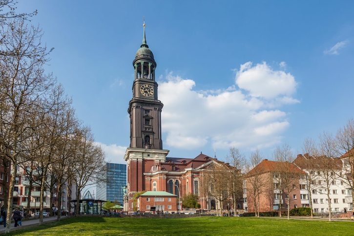 Hamburk - Kostel sv. Michaela