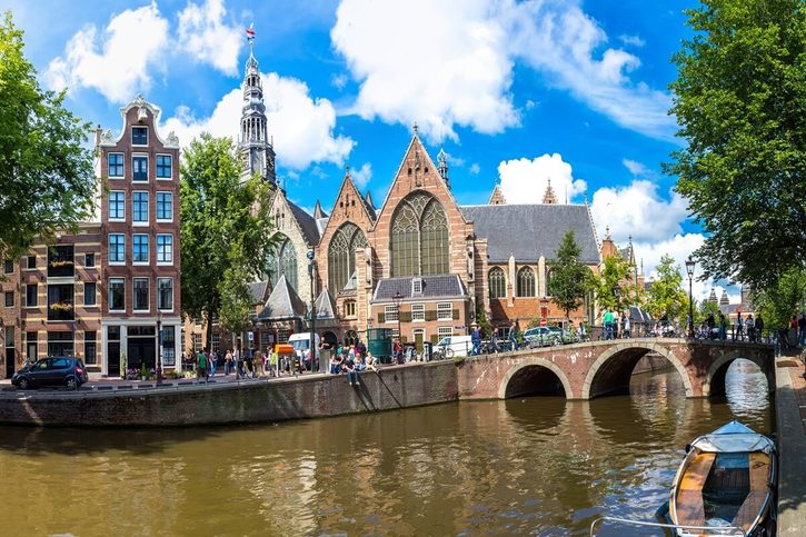 Amsterdam - Kanál Voorburgwal