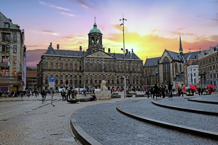 Amsterdam - Náměstí Dam