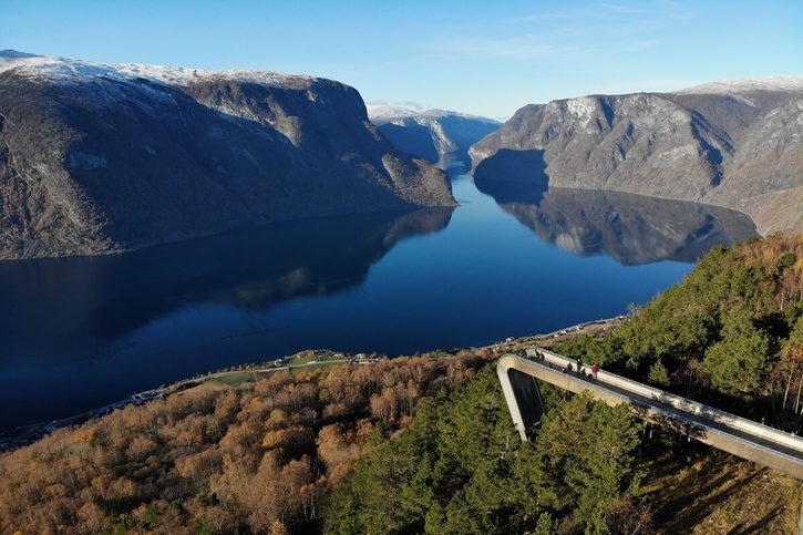 Flam - Vyhlídka Stegastein