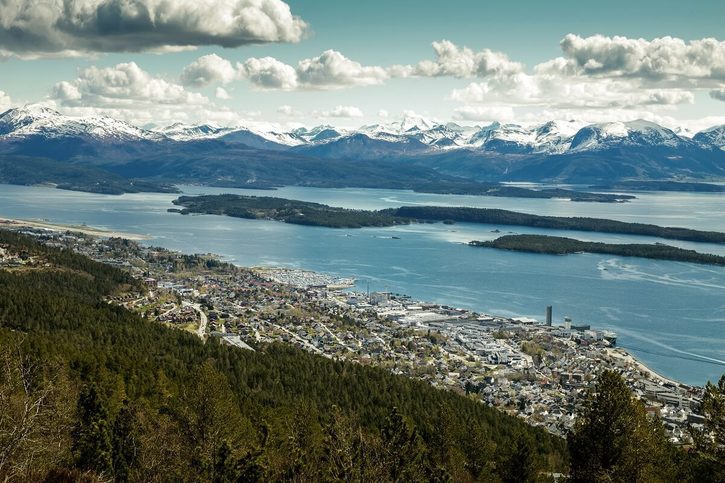 Molde - Panorama města Molde