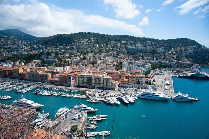 Villefranche-sur-Mer - Pohled na přístav