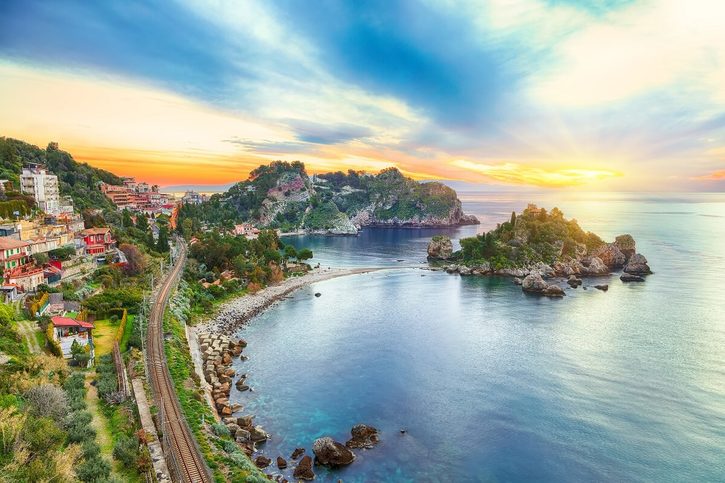 Taormina - Ostrov Isola Bella