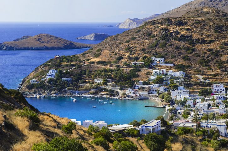 Syros - Vesnice Kini