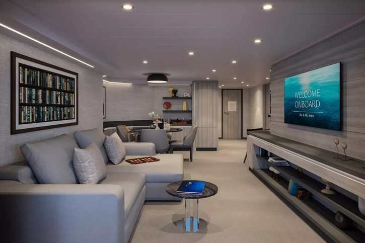 Grand Penthouse (GP), obývací část - Explora V