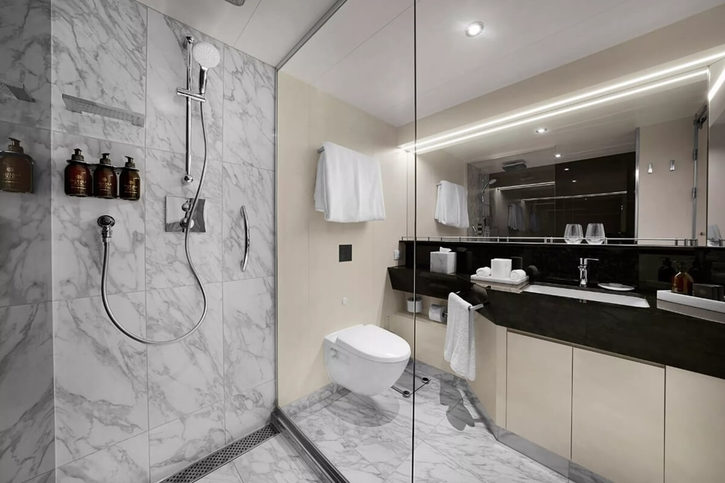 Ocean apartmá s velkou terasou (GT), koupelna - Explora V