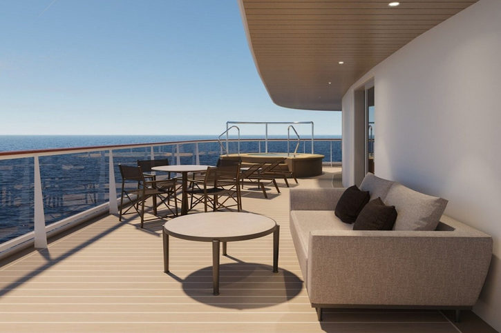 Serenity Residences (SR), terasa - Explora VI