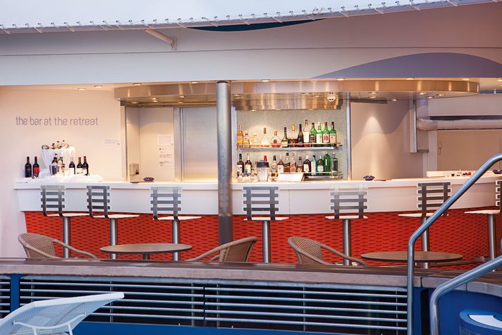 Venkovní bar - Noordam
