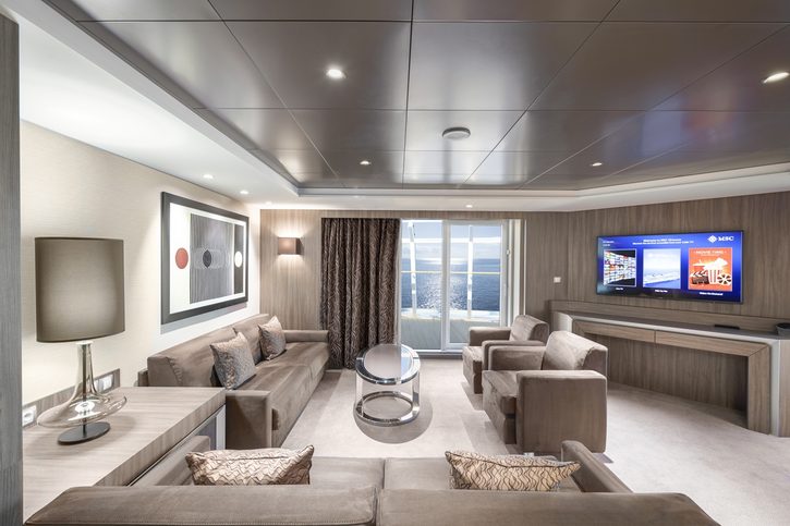 Apartmá MSC Yacht Club Royal Suite (YC3) - MSC Virtuosa