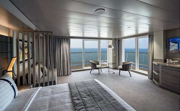 Apartmá Grand Suite Aurea s terasou (SXT) - MSC World America 