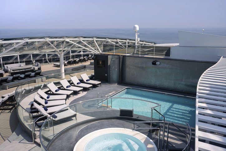 Sluneční paluba, MSC Yacht Club - MSC World America