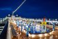 Večerní otevřená paluba - MSC Armonia