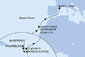 Guadeloupe, Svatý Martin, Svatý Kryštof a Nevis, Antigua a Barbuda, Španělsko z Pointe-à-Pitre na lodi MSC World Europa