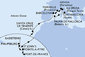 Martinik, Guadeloupe, Svatý Martin, Svatý Kryštof a Nevis, Antigua a Barbuda, Španělsko, Francie, Itálie z Fort-de-France na lodi MSC World Europa