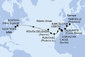Francie, Španělsko, Velká Británie, Portugalsko, Madeira, USA z Marseille na lodi MSC Meraviglia