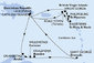 Dominikánská republika, Zámořské území Velké Británie, Svatý Martin, Svatý Kryštof a Nevis, Britské Panenské ostrovy, Aruba, Curacao, Bonaire, Grenada z La Romany na lodi MSC Opera