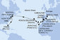 Španělsko, Velká Británie, Maroko, Portugalsko, USA z Barcelony na lodi MSC Meraviglia