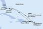USA, Bahamy, Svatý Martin z Miami na lodi MSC Meraviglia
