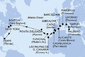 Itálie, Francie, Španělsko, Velká Británie, Maroko, Portugalsko, USA z Palerma na lodi MSC Meraviglia