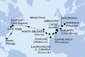 Francie, Španělsko, Velká Británie, Maroko, Portugalsko, USA z Marseille na lodi MSC Meraviglia