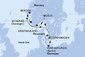 Německo, Norsko, Dánsko z Warnemünde na lodi MSC Magnifica