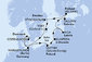 Německo, Polsko, Litva, Lotyšsko, Estonsko, Finsko, Švédsko, Dánsko z Warnemünde na lodi MSC Magnifica
