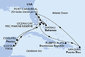 USA, Bahamy, Mexiko, Dominikánská republika z Port Canaveralu na lodi MSC Grandiosa
