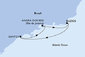 Brazílie ze Santosu na lodi MSC Divina