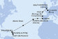 Martinik, Guadeloupe, Svatý Martin, Portugalsko, Španělsko, Francie, Velká Británie z Fort-de-France na lodi MSC Meraviglia