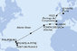 Martinik, Guadeloupe, Svatý Martin, Portugalsko, Španělsko, Francie z Fort-de-France na lodi MSC Meraviglia