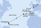 Guadeloupe, Svatý Martin, Portugalsko, Španělsko, Francie z Pointe-à-Pitre na lodi MSC Meraviglia