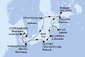 Německo, Polsko, Litva, Lotyšsko, Finsko, Estonsko, Švédsko, Dánsko z Warnemünde na lodi MSC Magnifica