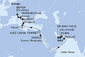 Spojené arabské emiráty, Omán, Egypt, Malta, Itálie z Dubaje na lodi MSC World Europa