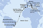 Itálie, Španělsko, Brazílie z Marghery na lodi MSC Armonia