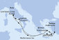 Itálie, Řecko, Turecko z Civitavecchia na lodi MSC Divina