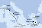 Itálie, Řecko, Turecko z Civitavecchia na lodi MSC Divina