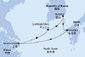 Čína, Jižní Korea, Japonsko ze Šanghaje na lodi MSC Bellissima